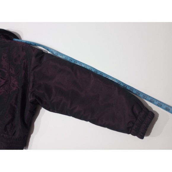 FERA Womens Sz10 Irredentist Purple Short Moto Jacket Ski Snowboard Western Belt - Picture 14 of 15